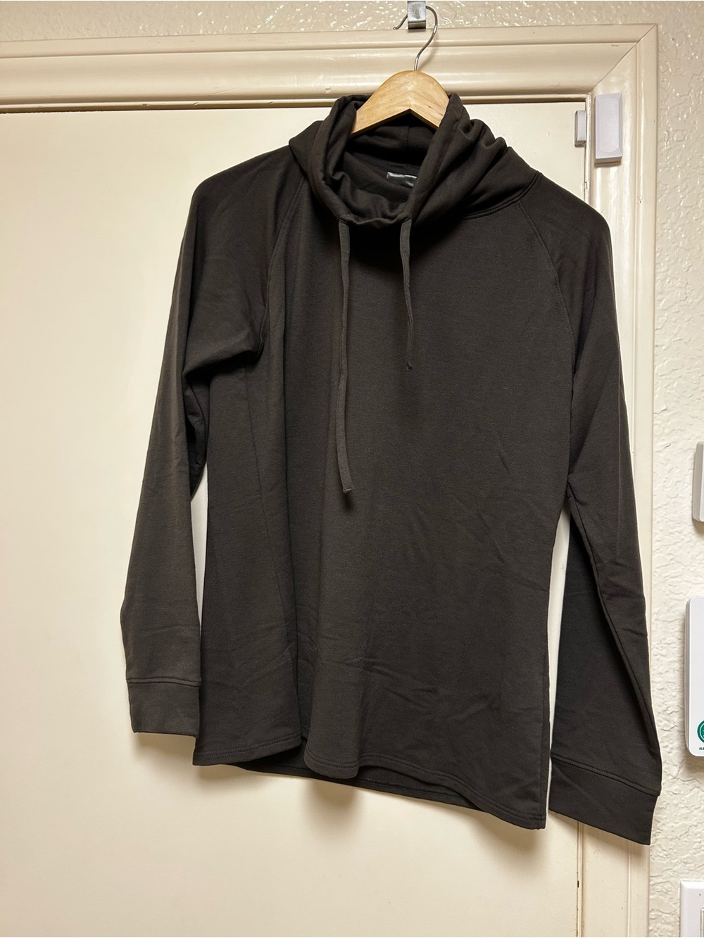 Women’s Brown Cowl Neck Sweatshirt